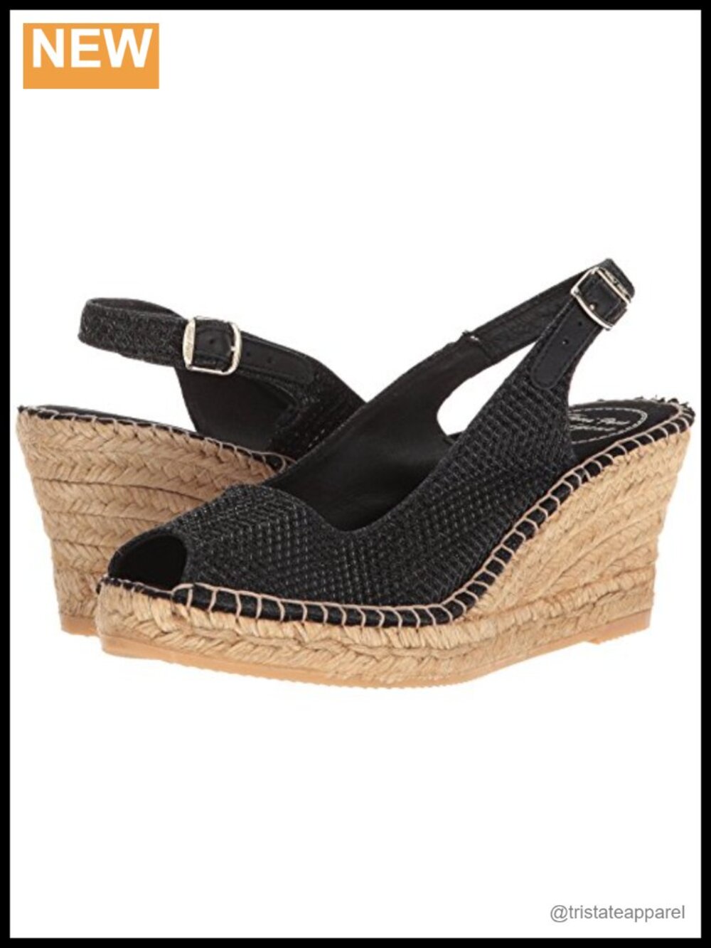 Toni Pons Calafell Wedge Sandal Mesh Peep Toe Slingback Buckle